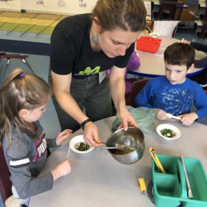 Students Learn about the Food they Eat