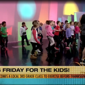 Ryan Road Elementary School’s third grade class joins Fitness Friday on Mass Appeal