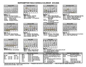 Final.2019-2020.Calendar - Northampton Public Schools