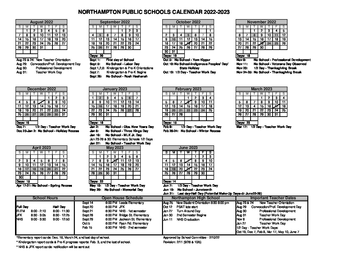 Northampton Ma School Calendar 2024 Carla Cosette