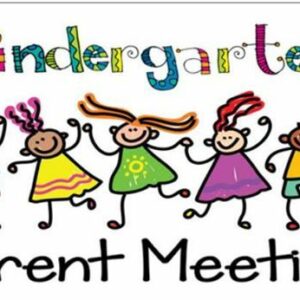 Virtual Kindergarten Info Meeting